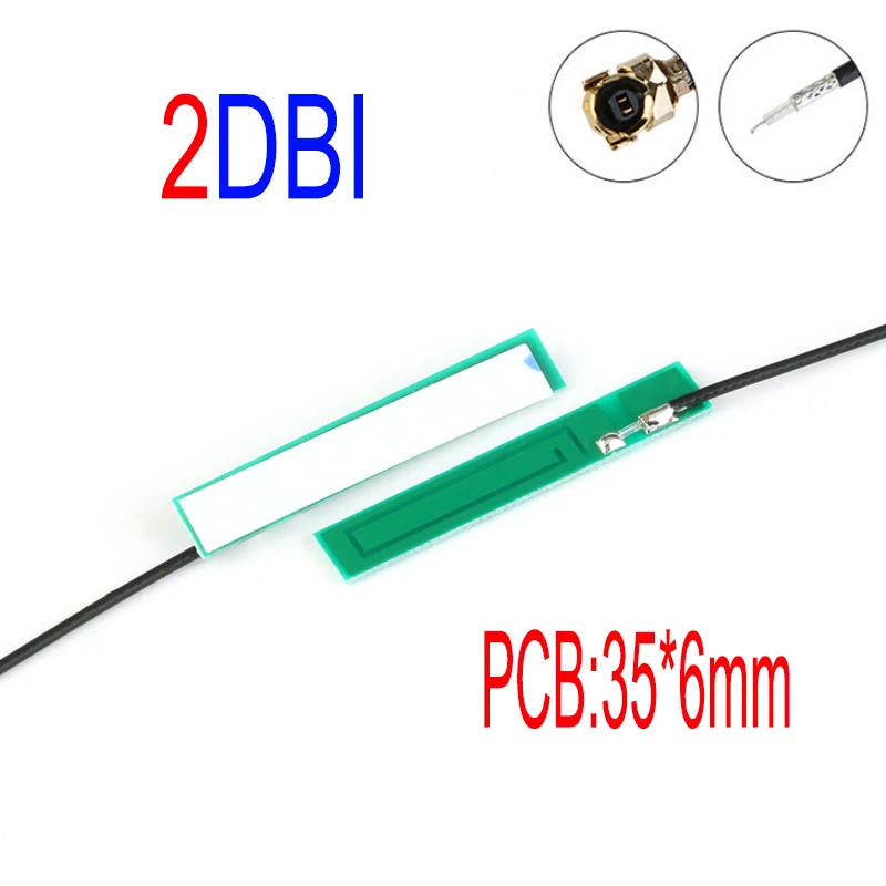 Sim800 3G Встроенная печатная плата антенна GSM/GPRS/WCDMA 1 13 линия 12 см в длину IPEX Connect 2DBI PCB