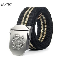 cantik high quality deep canvas belts for men popular russian flag automatic buckle metal clothing jeans accessories cbca099