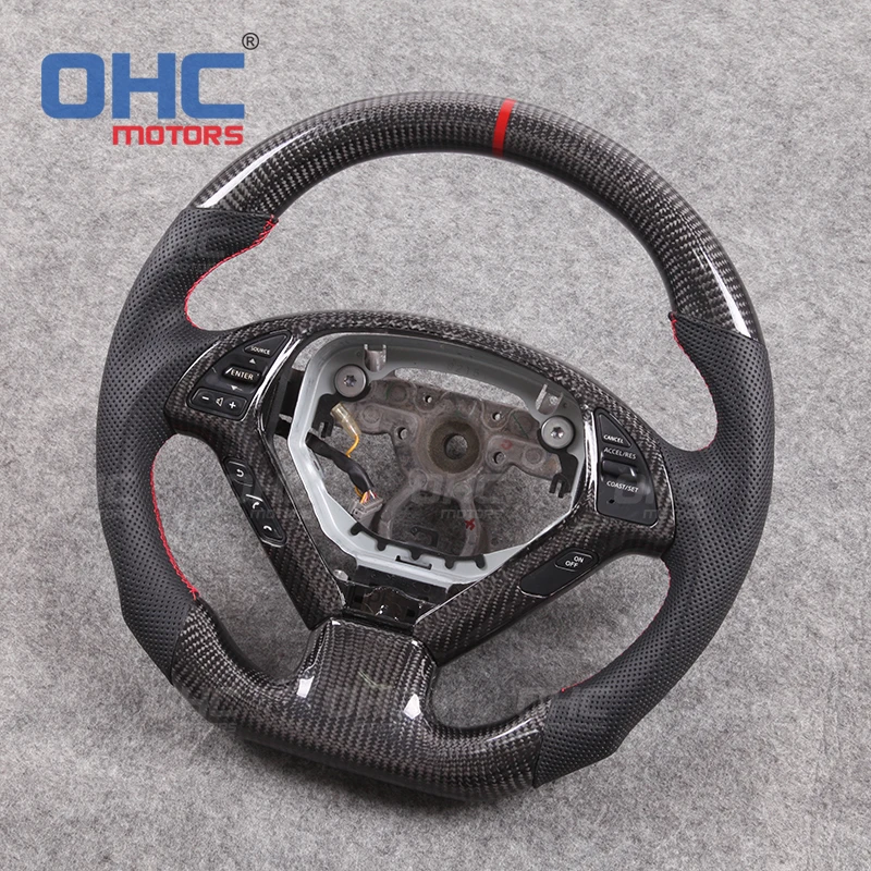 

100% Real Carbon Fiber Steering Wheel for Infiniti G37