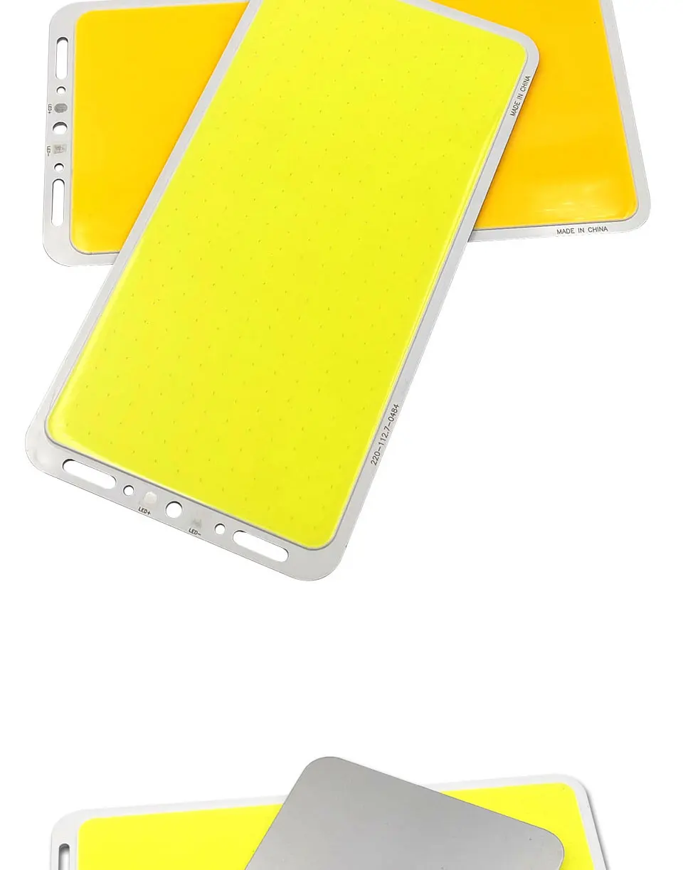 Ultra bright led panel lights 200w cob board lamp with dimmer remote control RC light