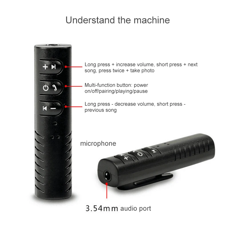 Автомобильный Bluetooth-адаптер мини-приемник bluetooth разъем 3 5 мм автомобильный