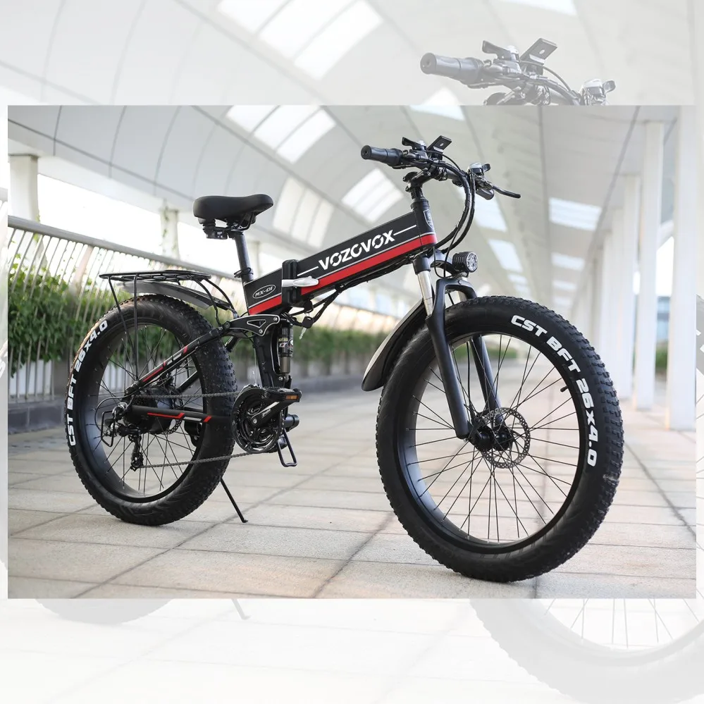 Billig VOZCVOX Elektrische Bike 26