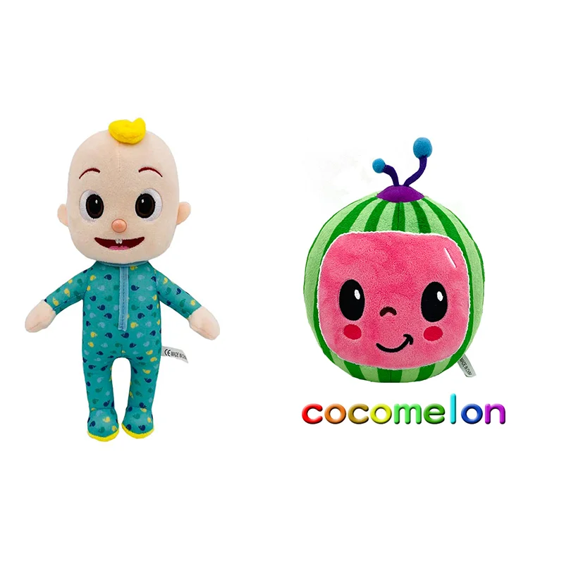 

Плюшевые игрушки Cocomelon 2 шт./лот, детские мягкие куклы CoComelon JJ, милые развивающие плюшевые игрушки для детей, лучший подарок на день рождения