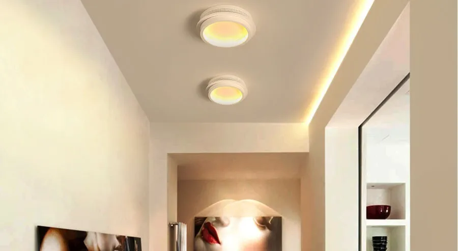 Современные светодиодные потолочные лампы для коридора входа дома Plafonnier Luminaria Lamparas De Techo простой светильник