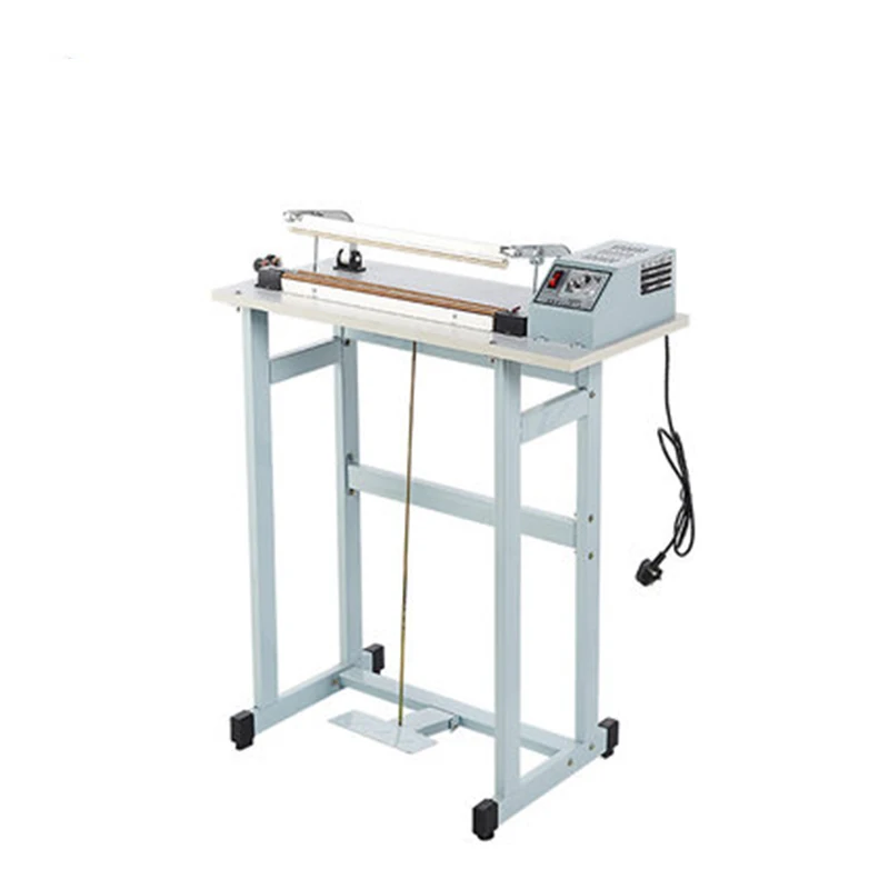 Pedal Sealer Foot Fast Automatic Continuous Shrink Film Sealing And Cutting Machine Film Sealer Pass Pedal Sealing Machine
