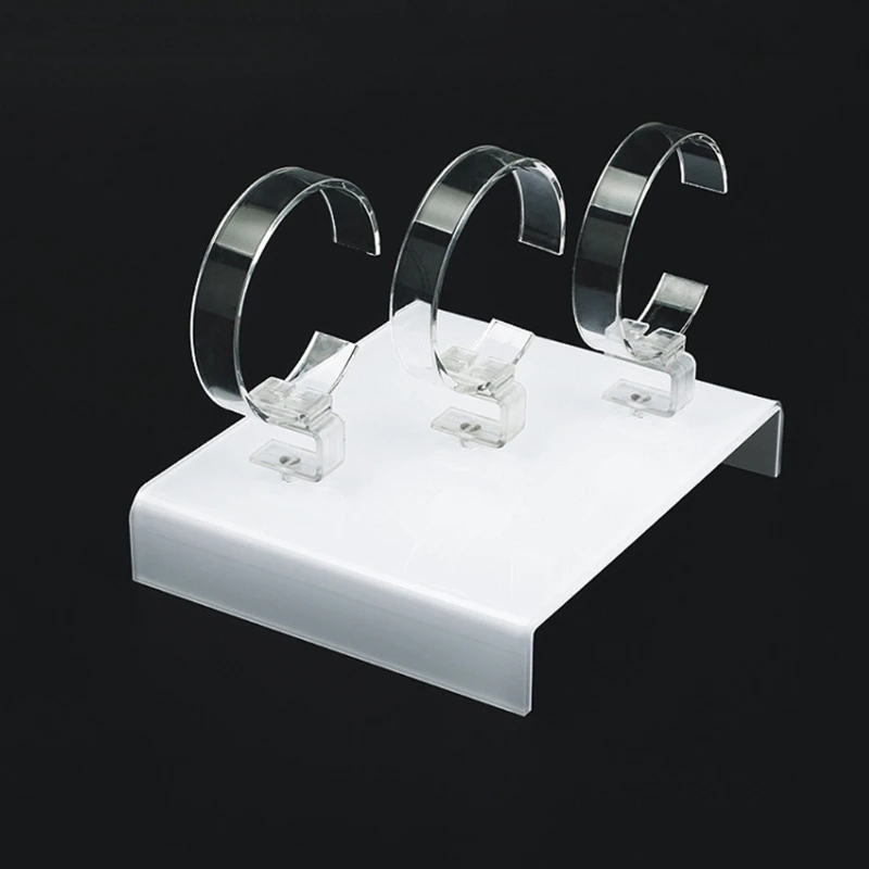 

New watch display stand, jewelry stand, three watches acrylic display cabinet, multifunctional transparent stand