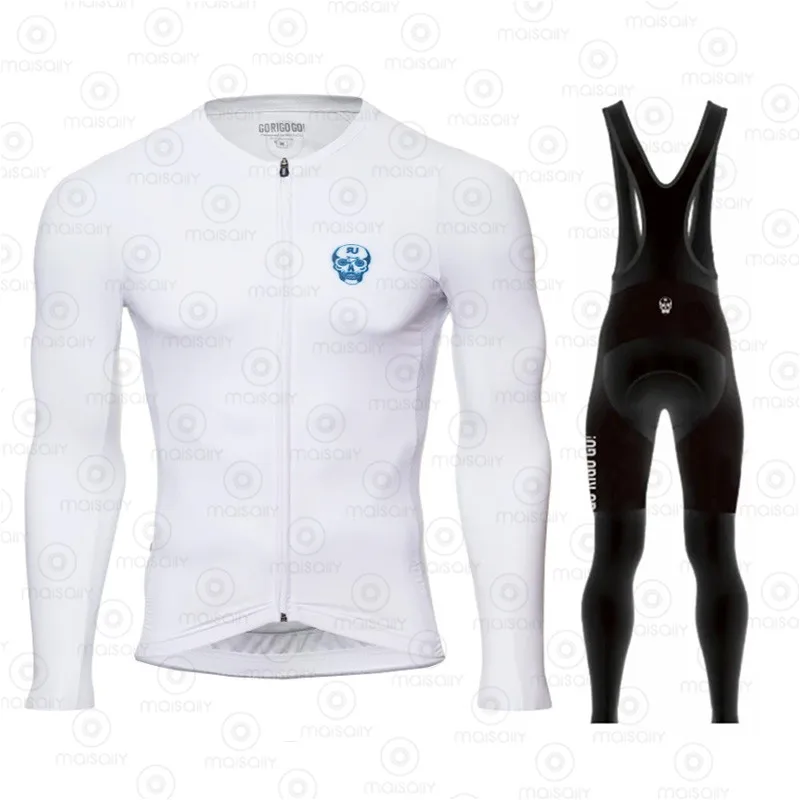 Мужской флисовый костюм для велоспорта с длинным рукавом и вельветовыми брюками