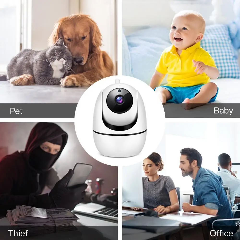 HD 1080P облачная Беспроводная IP камера Wi Fi видеонаблюдения CCTV camaras de vigilancia con WiFi seguridad