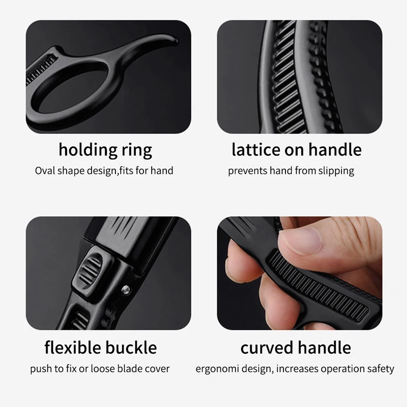 Мужские инструменты для бритья ручная бритва триммер бороды прямые лезвия из