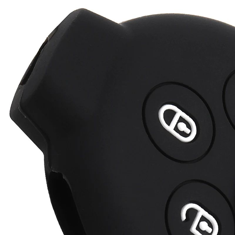 Новые 3 кнопки силиконовый прямой Панель ключа автомобиля чехол протектор