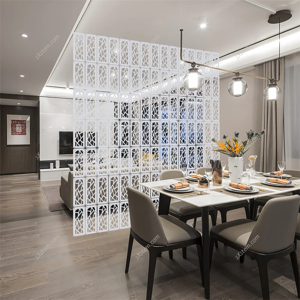 12 шт./лот разделительный экран для комнаты настенный складной занавеска