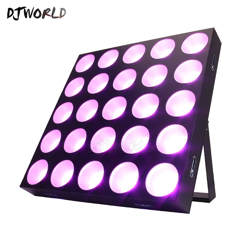 Светодиодный Блиндер Djworld 25x30 Вт RGBW матрица DMX512 сценический эффект освещение