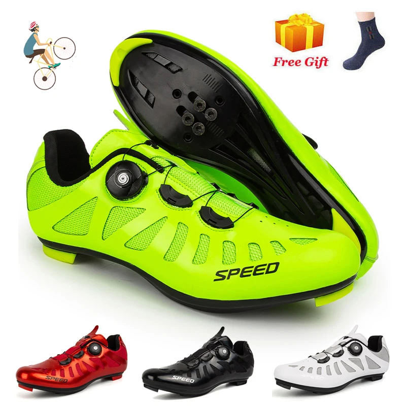 

MTB Cycling Shoes Men Self-Locking Racing Road Bike Shoes Outdoor Zapatillas Ciclismo Professional Mountain Bicycle Sneakers