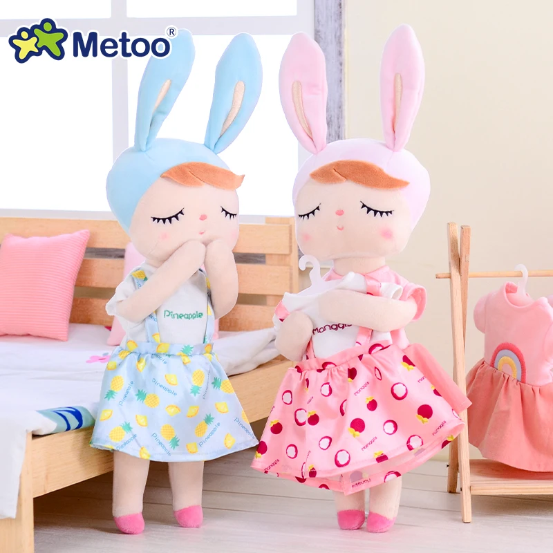 Летняя кукла 33 см одежда для metoo ангела кролик кошка медведь плюшевые игрушки
