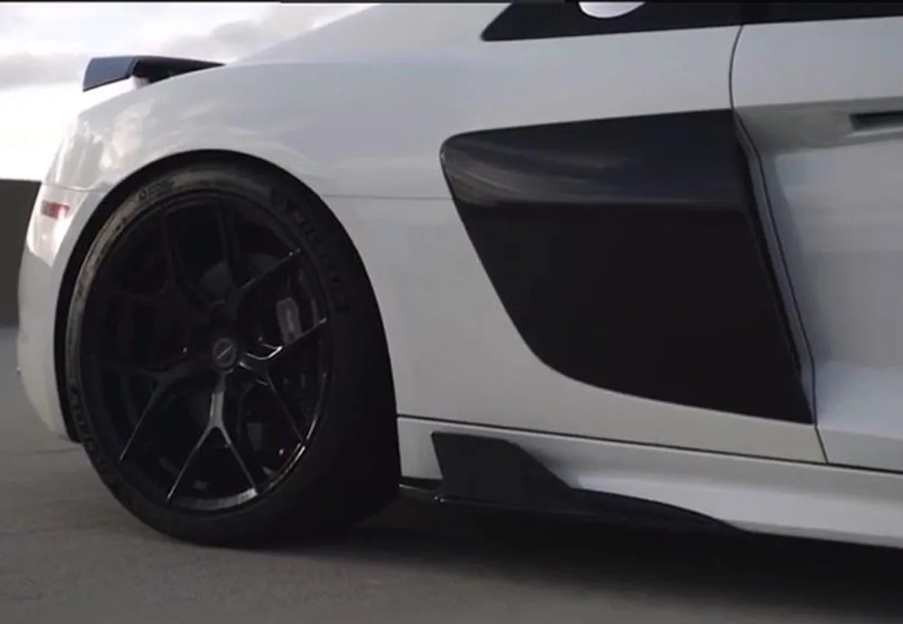 Комплект канатов переднего корпуса из углеродного волокна сплиттер для бампера