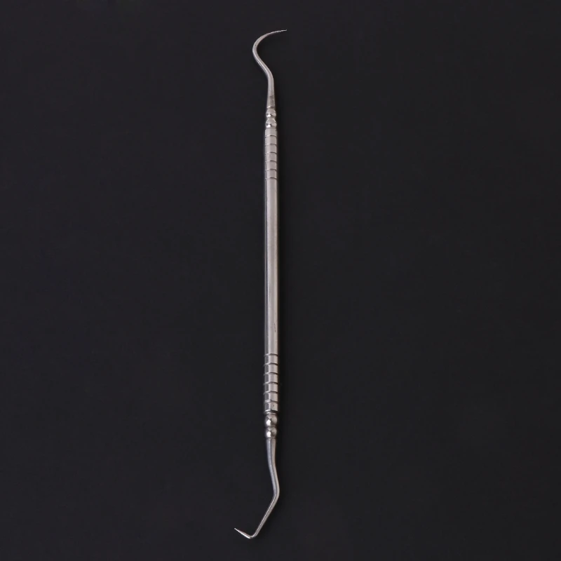 

1Pc Double Ends Dentist Teeth Clean Hygiene Explorer Probe Hook Pick Dental Tool J78D
