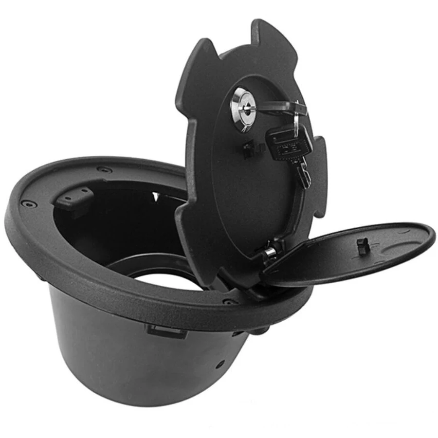 

for Jeep Wrangler JK Rubicon Sahara Unlimited 2007-2017 Car Fuel Filler Door Cap Gas Tank Cover Replacement With Key Lock