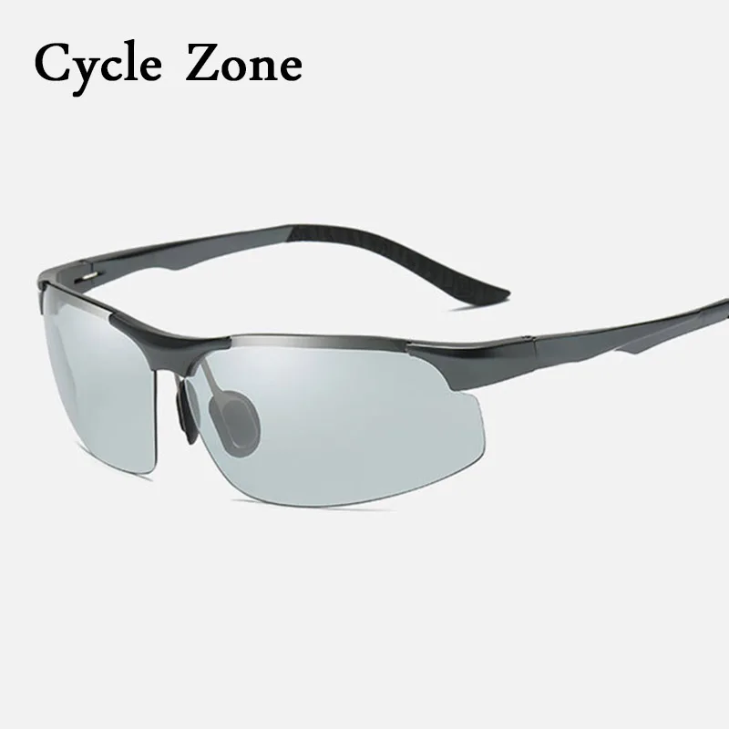 Фотохромные солнцезащитные очки для бега Cycle Zone 2022 из алюминиево-магниевого