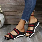 Женские сетчатые тапочки на танкетке разных цветов светильник легкая Удобная лаконичная женская обувь, трендовая Новая женская обувь, 2021