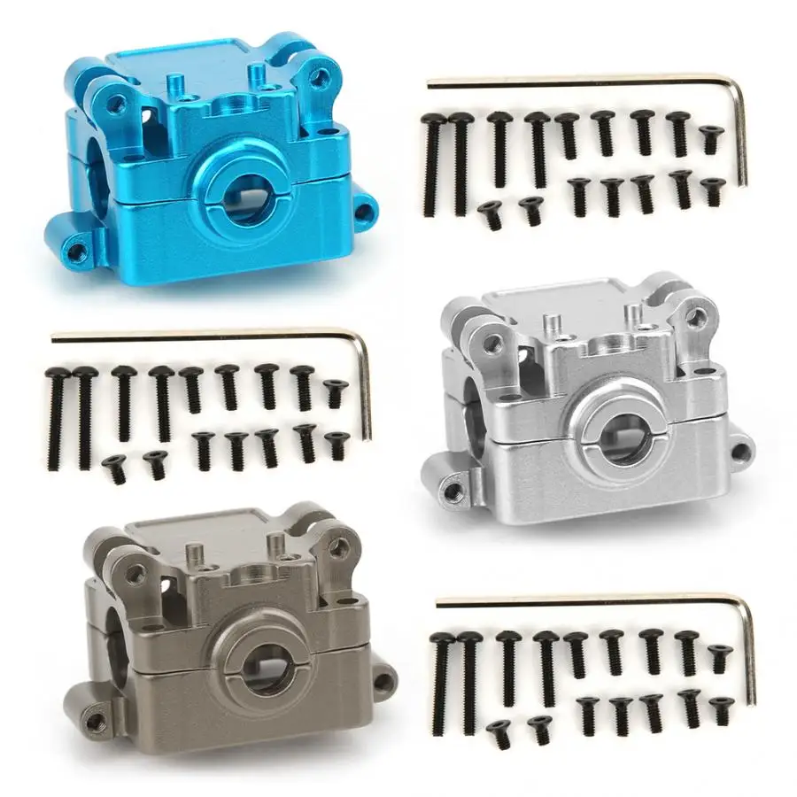 Алюминиевая машина из сплава RC коробка передач набор металлических коробок для WL