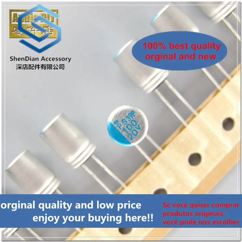 31-51 шт. только оригинальная новая японская химическая Серия PS 100 мкФ/20 в (8 8*12