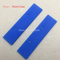 10pcs soft rubber wiper for epson dx5 dx7 double printhead 2 print head eco solvent printer cleaning wiper cleaner blade 9cm