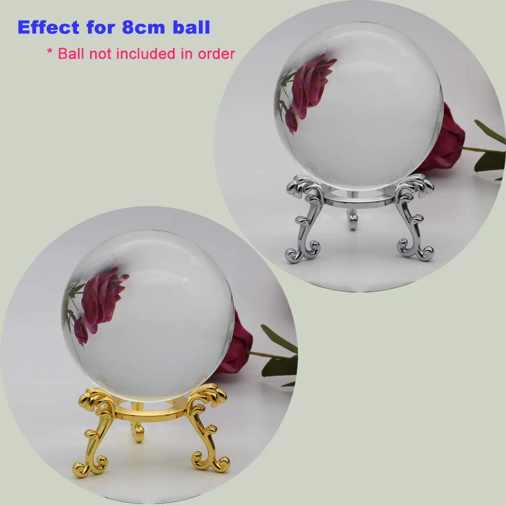 Металлическая подставка для дисплея хрустальный шар объектива большое