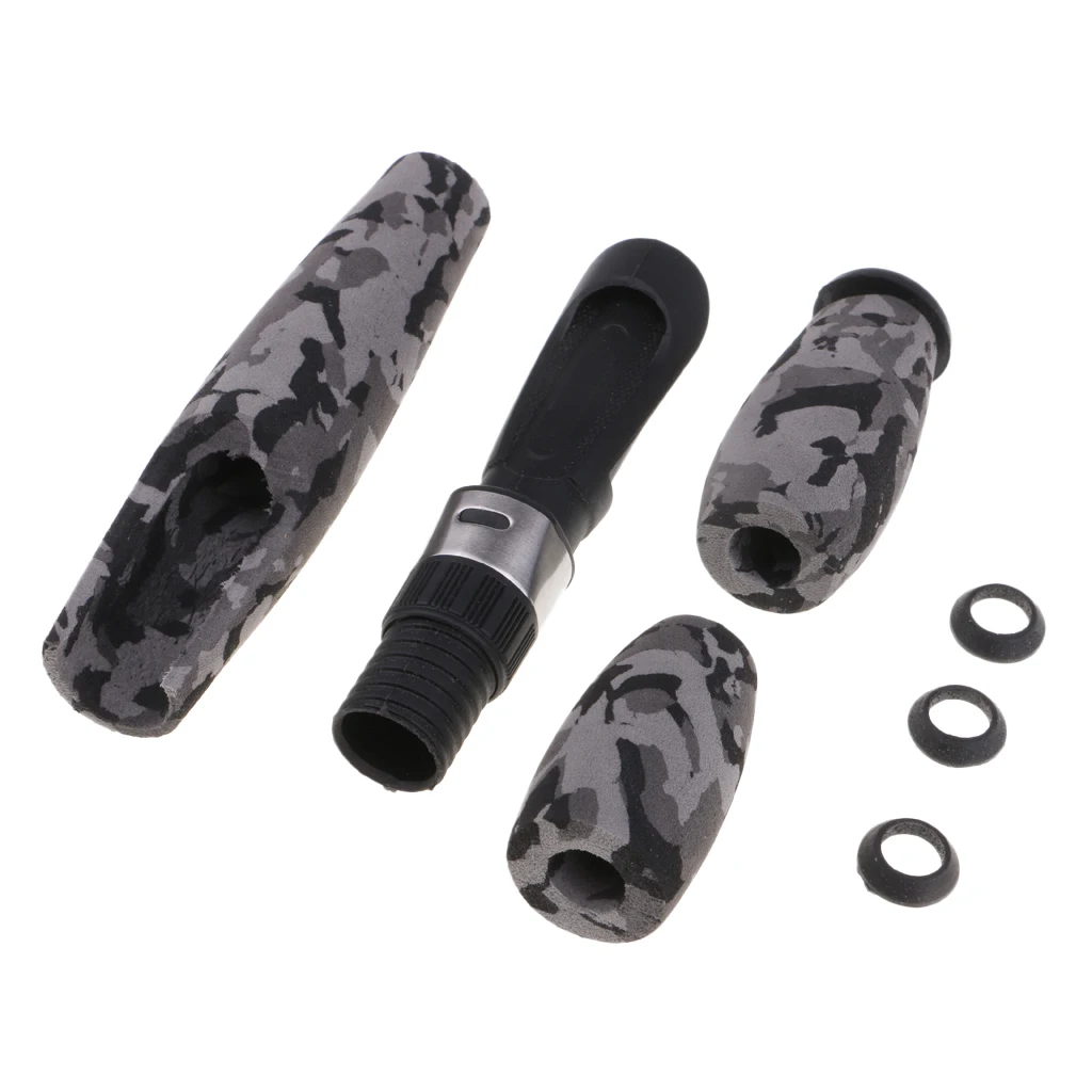 Велосипедная ручка для рыболовной удочки EVA пены Разделение полюс ручки Запчасти