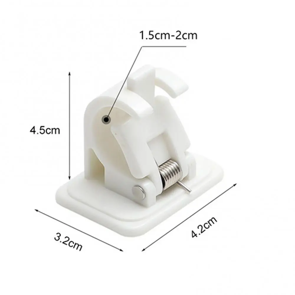

2Pcs Household Wall-mount Self-adhesive Towel Hanger Hook Storage Rack Bracket Multi-Purpose Hooks