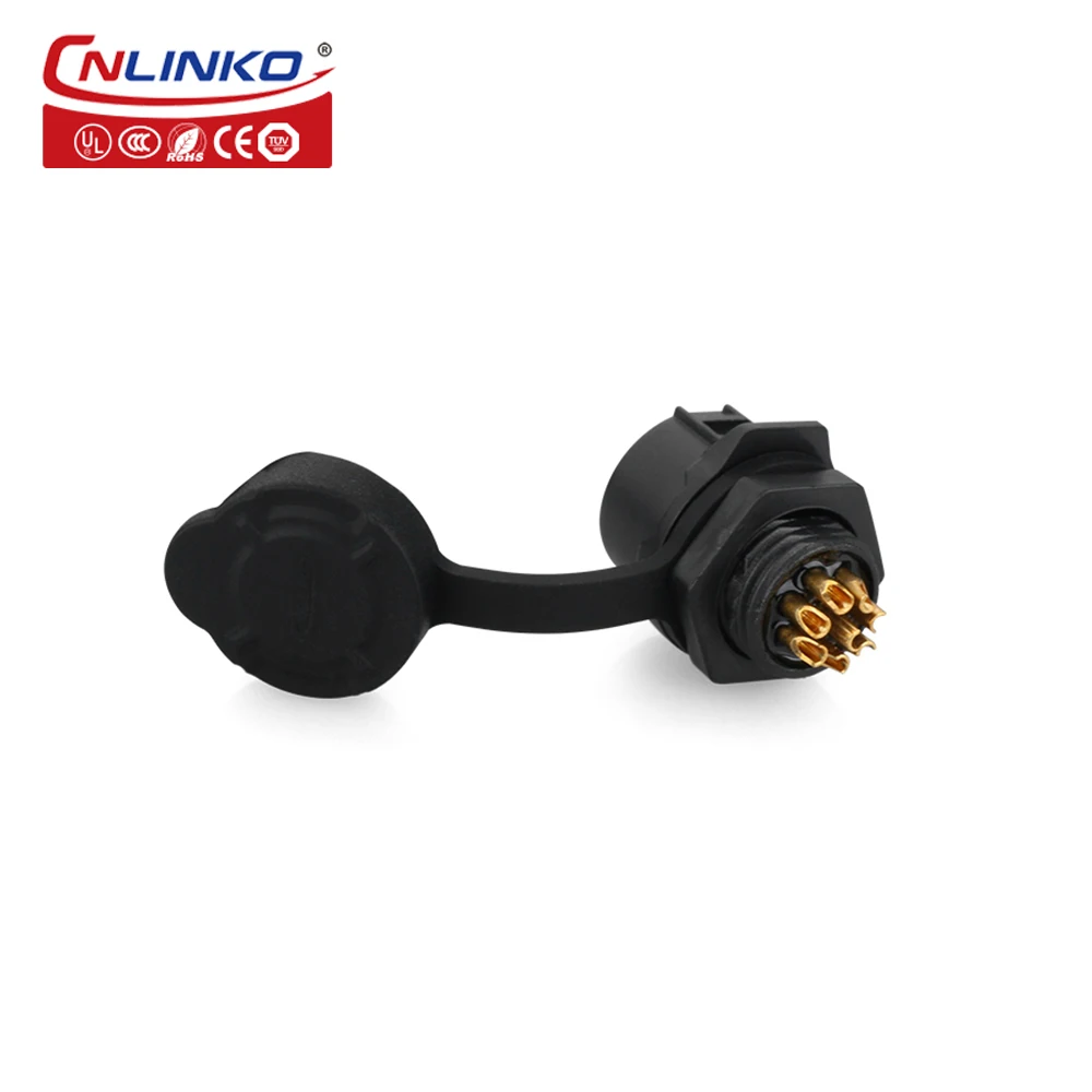 CNlinko штепсельная вилка гнездовая розетка крепление на панели стабильный