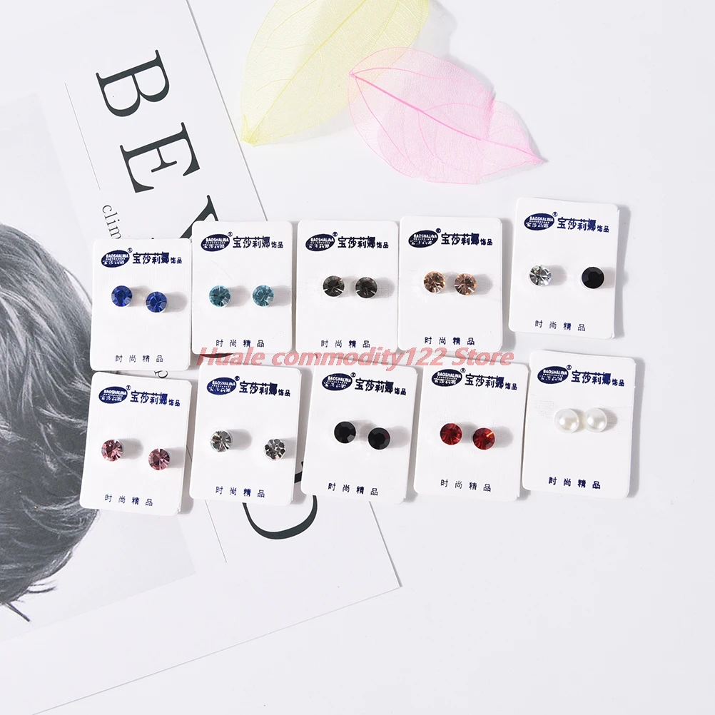 

New Slimming Stud Earring Slimming Healthy Stimulating Acupoints Magnetic Therapy Weight Loss Earrings Magnet In Ear Eyesight