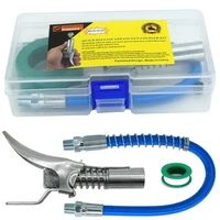 grease gun coupler quick release lock on coupling 18 npt locking pliers type high pressure grease nozzle set