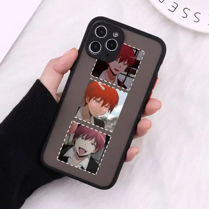 

Assassination classroom Phone Case Matte Transparent For iPhone 12 Mini 11 Pro XR XS Max 7 8 Plus