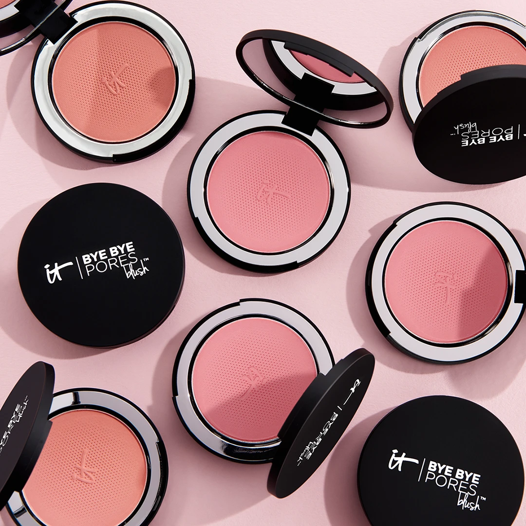 

It Bye Bye FACE Blush make up 2 Color Rouge Makeup Cheek Powder Minerals Blusher Palette face Blush Korean makeup