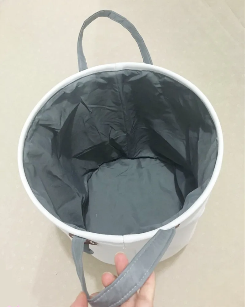 cute animal laundry basket Foldable toy storage picnic Dirty Clothes box cotton wash clothes baby organizer | Дом и сад