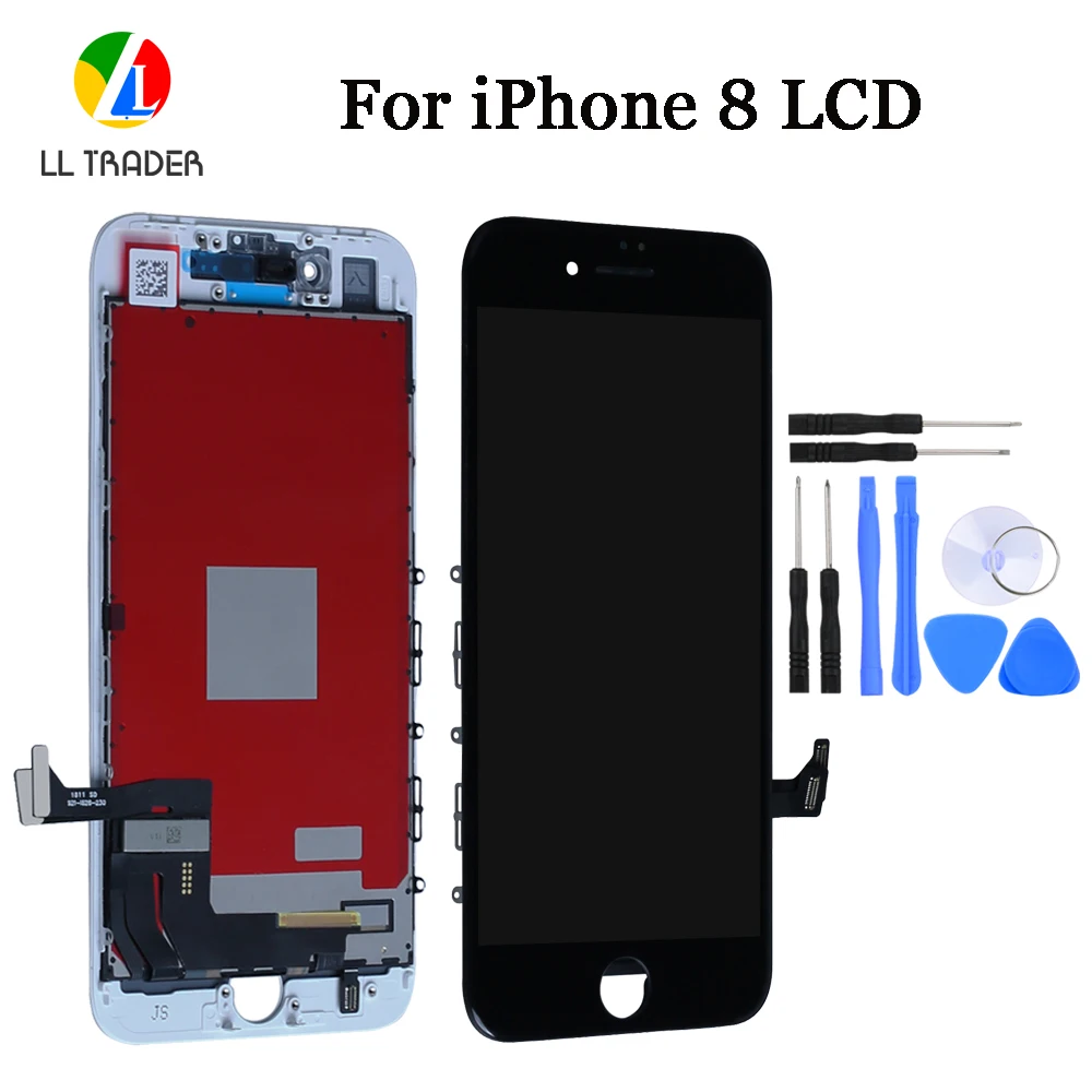 ЖК дисплей для iPhone 8 8g экран Запасные части 3D сенсорный дигитайзер белый и черный