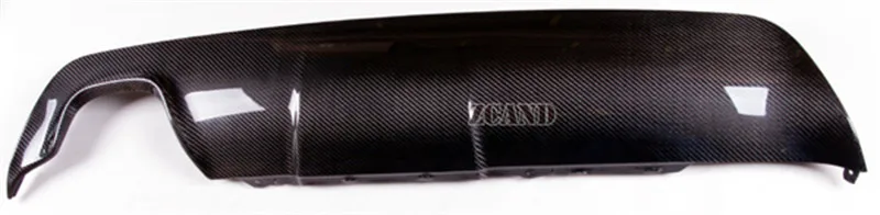 Задний диффузор из настоящего углеродного волокна одиночная выхлопная система