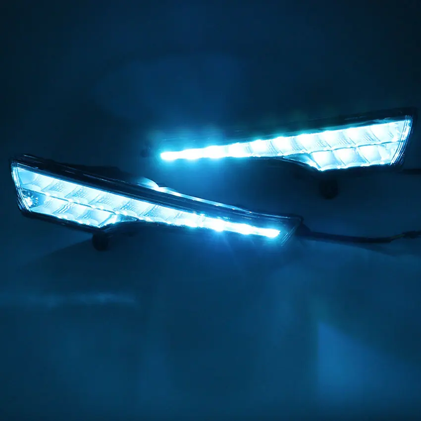 

Car Styling For Nissan TEANA 2014 LED DRL For Nissan TEANA LED Fog Lamps High Brightness Guide LED Daytime Running Lights