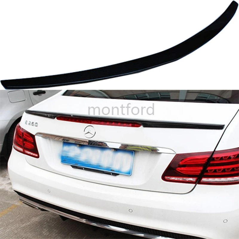 Задний спойлер на крышу багажника из углеродного волокна для Mercedes-Benz W207 C207 E