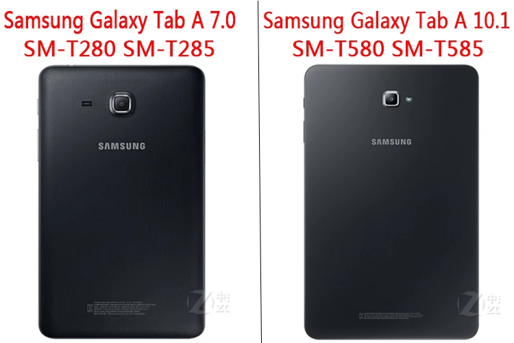 Чехол для Samusng Galaxy Tab A() SM-T280 T285 7,0 SM-T580 T585 10," чехол для планшета кожаный смарт-чехол для сна