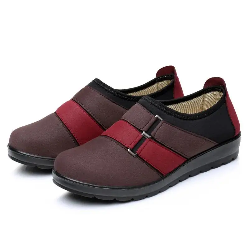 Cresfimix/женские милые удобные красные лоферы на плоской подошве с цветочным