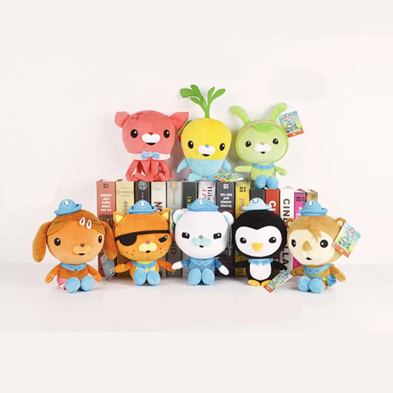 Octonauts капитан барнакул песо квазий шеллингтон профессора чернильная мягкая