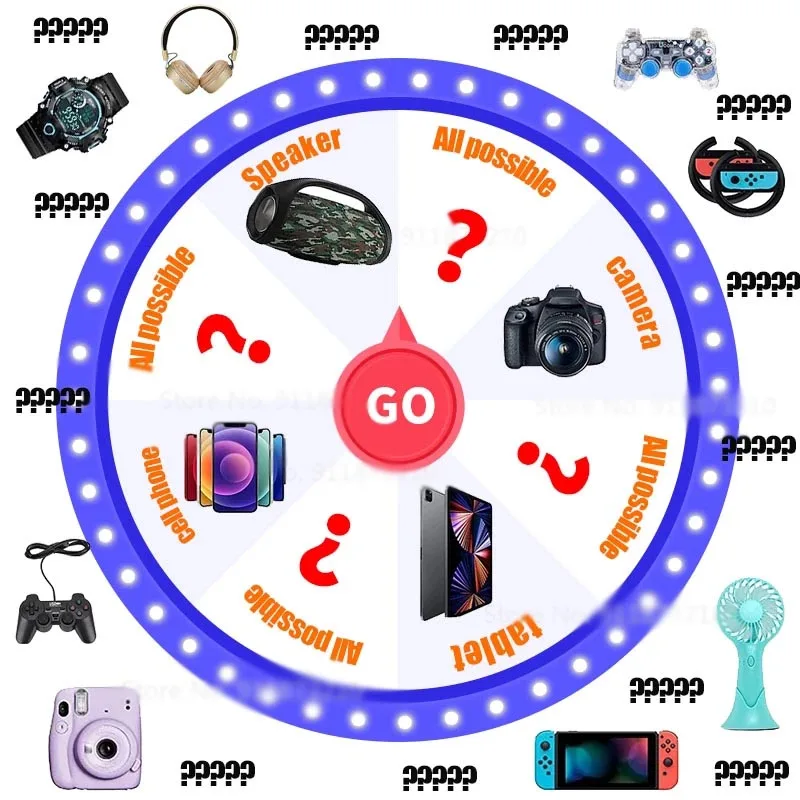 

2021 Most Popular New Lucky Mystery Box 100% Surprise High-quality Blind Box More Precious Electronic for 2022 Christmas Gift