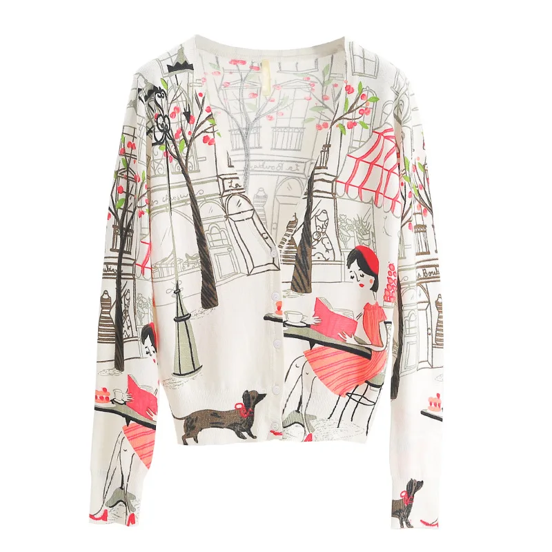 Женский вязаный кардиган свитера пальто свитер для девочек верхняя женская