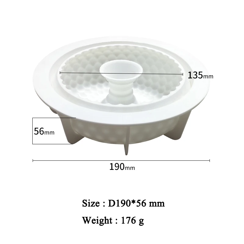 Круглая силиконовая форма для торта в виде кексов meiбудин поднос кондитерских