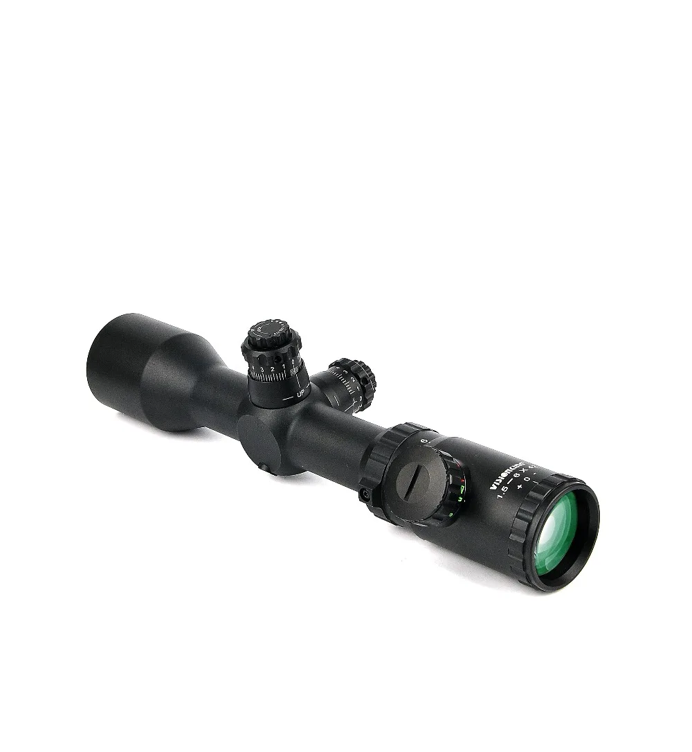 Охотничий Visionking 1,5-6x42 Adiustable зеленый красный точка прицелы Оптика прицел тактическая винтовка оптические прицелы для 223 308 30-06 AR 15
