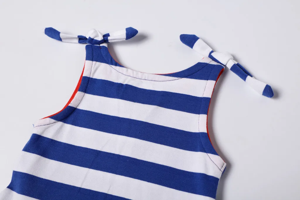 Arloneet/2018 детское платье для девочек платья новорожденных летнее без рукавов с