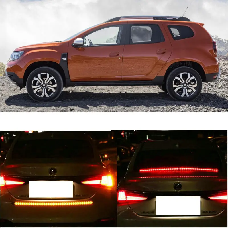 

1pc Prevent rear-end Strobe Turn/Stop Light Trunk Lamp For DACIA DOKKER DUSTER LODGY LOGAN SANDERO SOLENZA