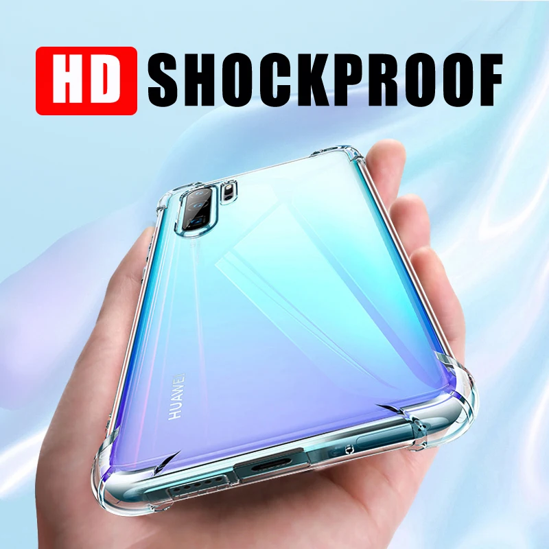 Чехол для Huawei P20 Lite P30 Pro силиконовый ударопрочный чехол Mate 20 10 30 P10 P Smart 2019 Z