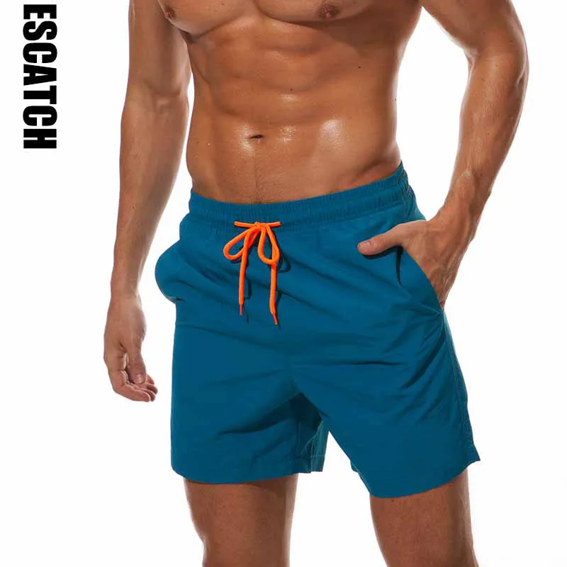 Брендовая одежда для плавания ESCATCH мужские плавки пляжные шорты мужской